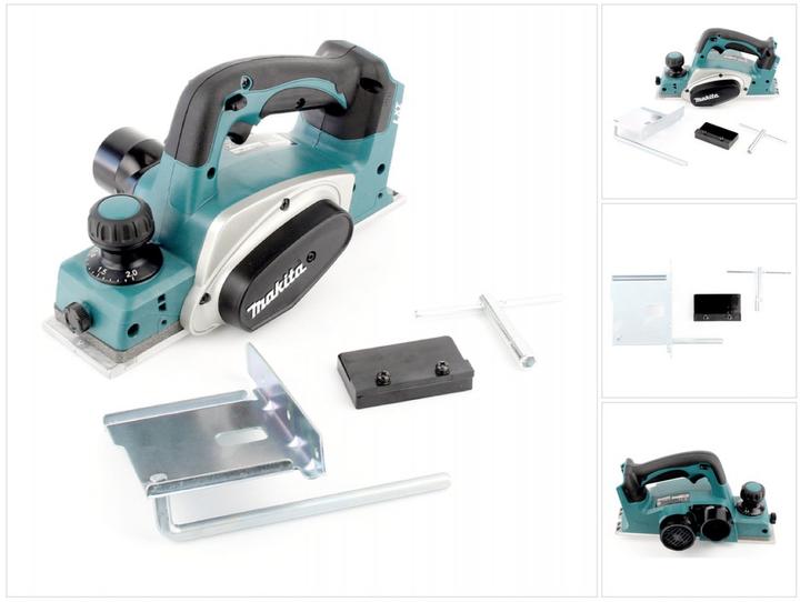 Makita BKP 180 18V Li-ion Akku Hobel Solo - nur das Gerät ohne Zubehör, ohne Akku ohne Ladegerät ohn
