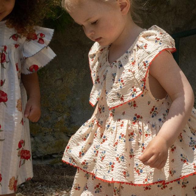 Image du produit Konges Slojd Bella Robe à volants Fifi Fleur (80)
