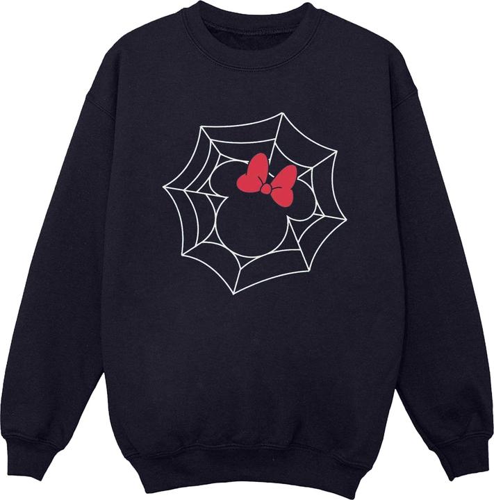 Disney Minnie Mouse Spider Web Sweatshirt (L)