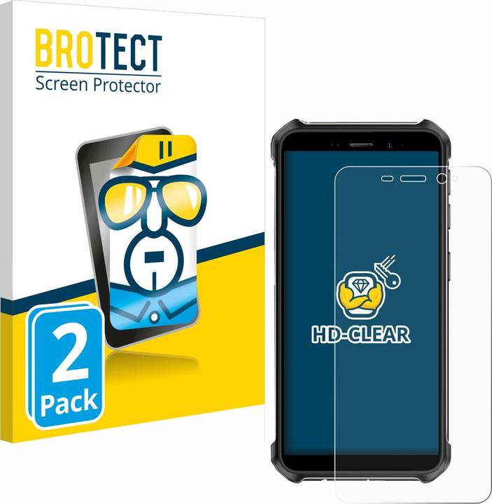 Produktbild BROTECT Schutzfolie Displayschutz Klar (2 Stück, Ulefone Armor X12 Pro)
