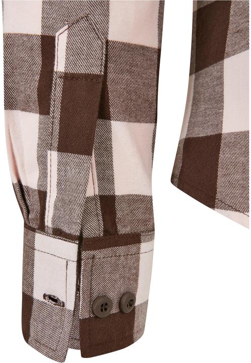 Actual product image Urban Classics Ladies Turnup Checked Flannel Shirt - 1180 (4XL)