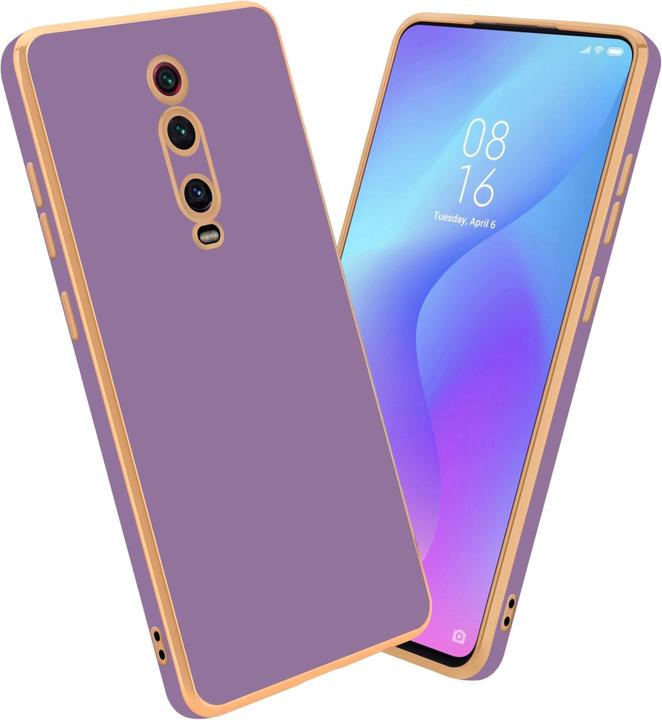 Glossy purple - gold