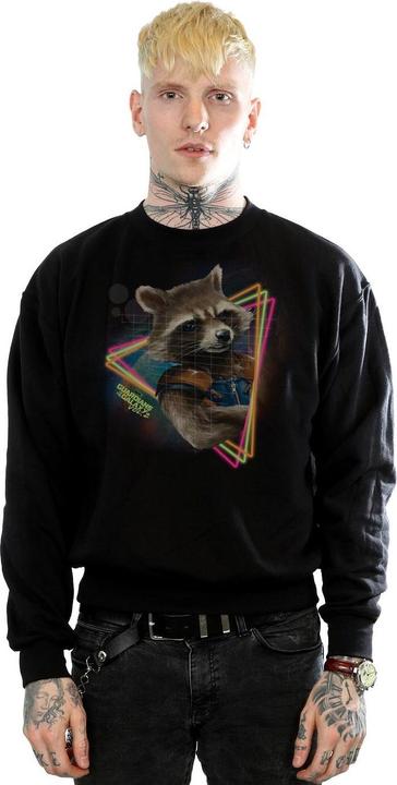 Produktbild Guardians Of The Galaxy Neon Rocket Sweatshirt (S)