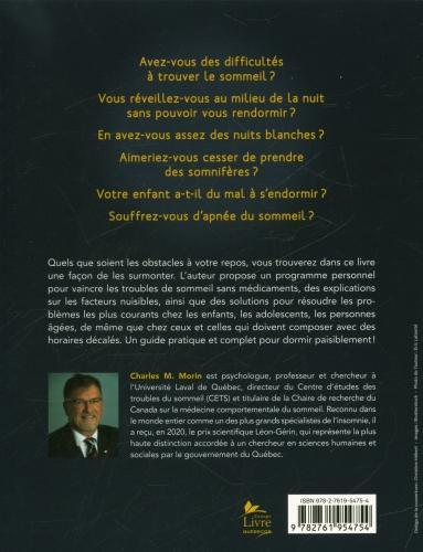 Actual product image Vaincre les ennemis du sommeil (French, Morin Charles M., 2021)