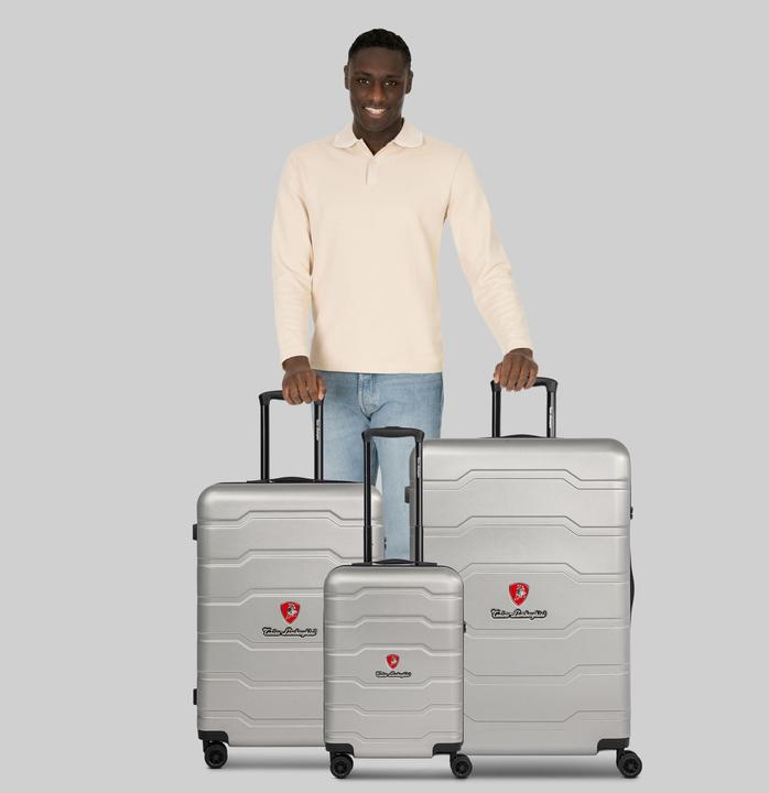 Actual product image Tonino Lamborghini Bologna 4 Rollen Kofferset 3-teilig (228 l, XL (from 140l))