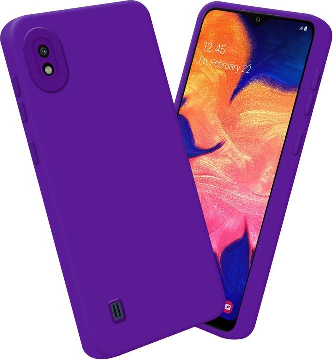 Actual product image Cadorabo Case for Samsung Galaxy A10 in TPU Fluid LM162 Style (Samsung Galaxy A10)