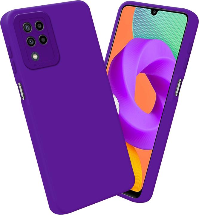 Actual product image Cadorabo Case for Samsung Galaxy M22 / M32 4G in TPU Fluid LM162 Style (Samsung Galaxy M22, Samsung Galaxy A32)