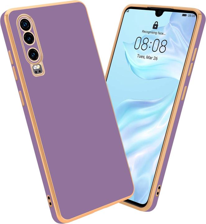 Glossy purple - gold