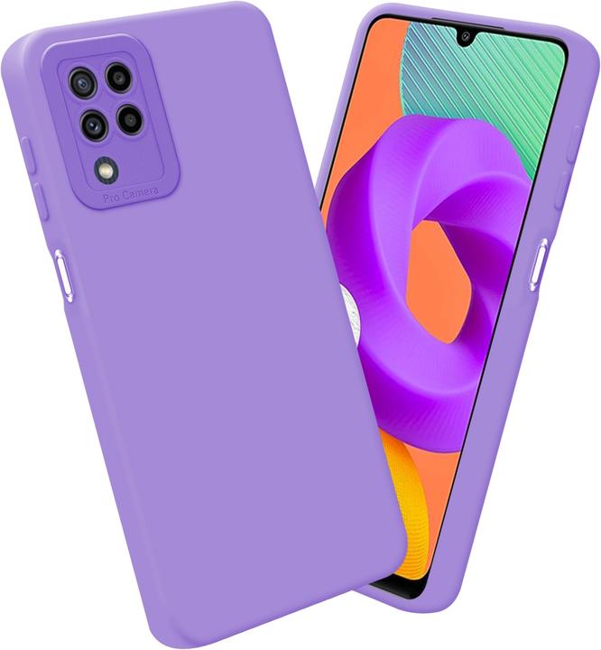 Actual product image Cadorabo Case for Samsung Galaxy M22 / M32 4G in TPU Fluid LM162 Style (Samsung Galaxy M22, Samsung Galaxy A32)