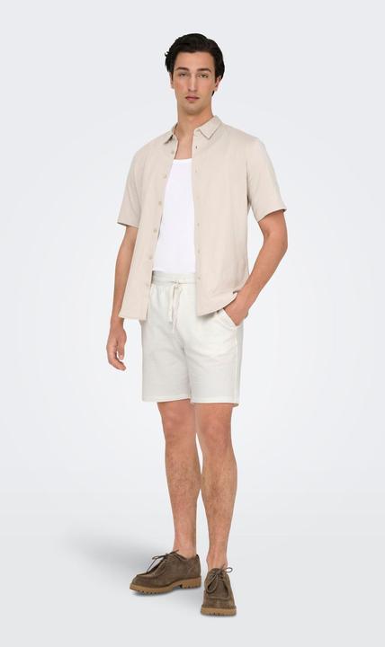 Produktbild Only & Sons Onskian Reg Seersucker Shorts (L)