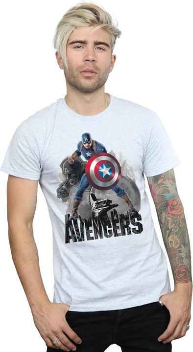 Produktbild Captain America Action Pose TShirt (XXL)