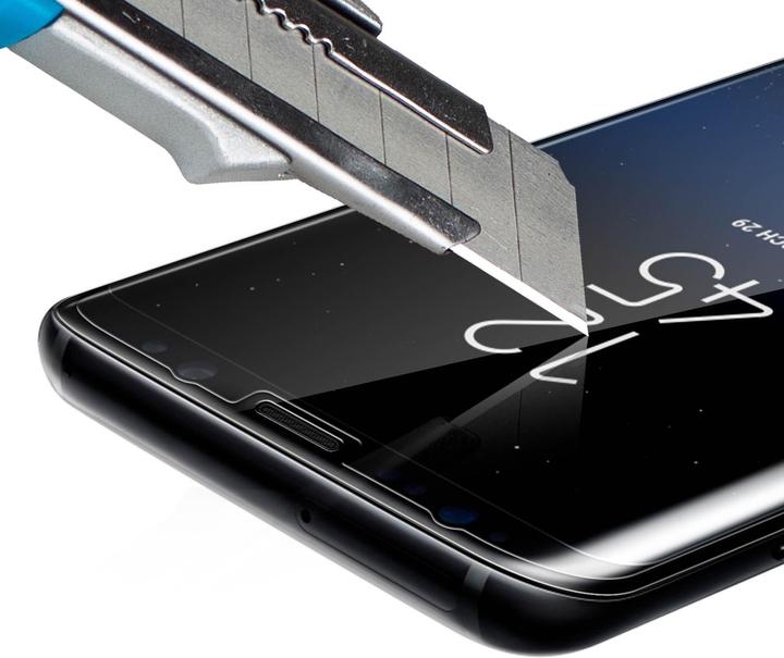 Produktbild Avizar Kristallklare Folie, Glas-Displayschutz (1 Stück, Samsung Galaxy S8)