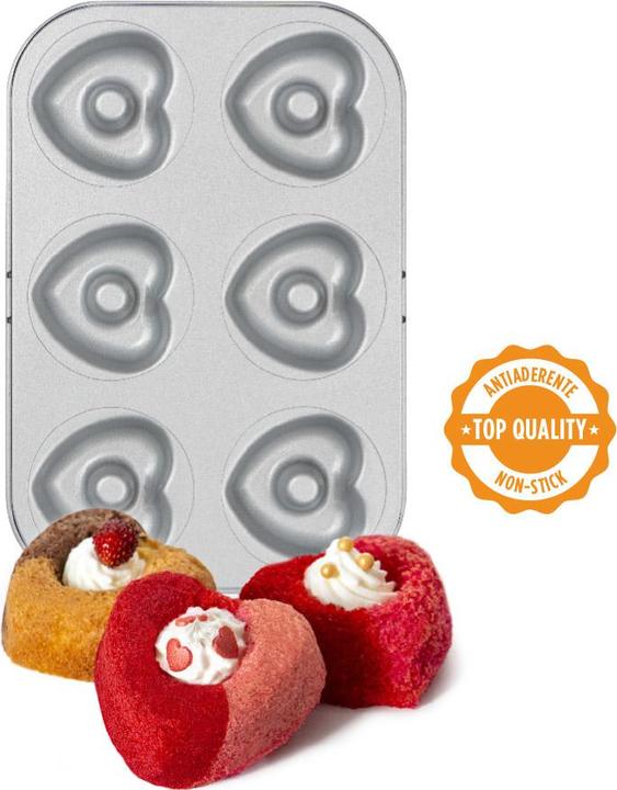 Produktbild Decora Herz-Donut Backform (7.50 cm)