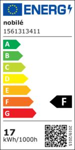 Energie-Label Nobile NOBI LED-Einbauleuchte (1790 lm)