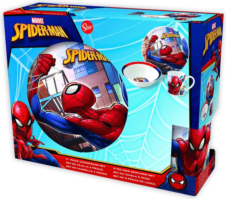 Actual product image Spiderman - 3-Piece Ceramic Gift Set (78365)