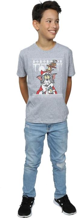 Produktbild Tom & Jerry Christmas Fair Isle TShirt Jungen (140, 146)