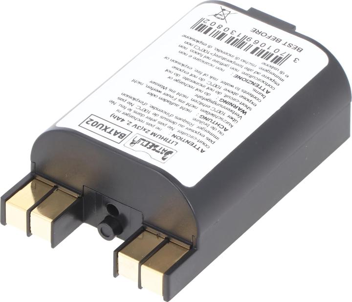 Immagine prodotto AccuCell La batteria tampone LiMnO2 2x 3V 2400mAh sostituisce Daitem RXU02X, BATXU02 (2 pz., 2400 mAh)