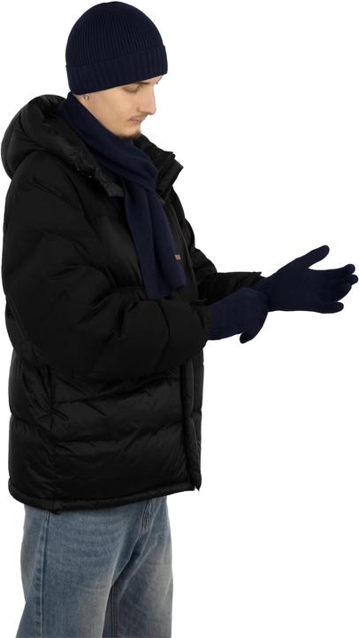 Actual product image Normani Merino gloves smooth knitted - 9627 (One size)