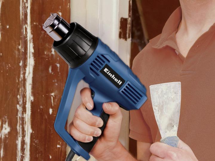 Actual product image Einhell Hot air blower incl. accessories