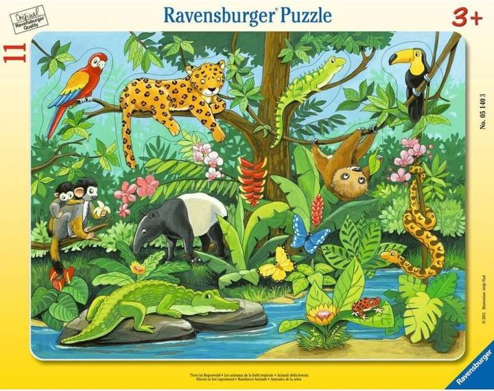 Immagine prodotto Ravensburger Animali nella foresta pluviale (11 pezzi)