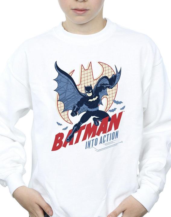 Produktbild Batman Into Action Sweatshirt Jungen (128)