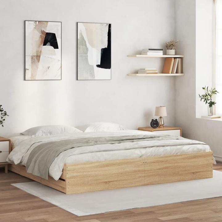 Produktbild VidaXL Bettgestell mit Schubladen (160 x 200 cm)