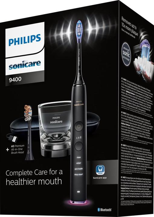 Actual product image Philips Sonicare DiamondClean Smart 9400 HX9917/89 Sonic electric toothbrush with app (Sonic toothbrush)