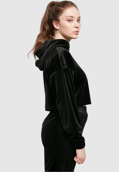 Image du produit Urban Classics Sweat à capuche croisé en velours pour femmes (4XL)