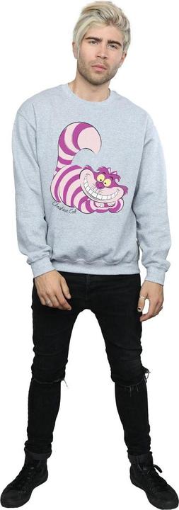 Actual product image Disney Mens Alice In Wonderland Cheshire Cat Sweatshirt (XL)