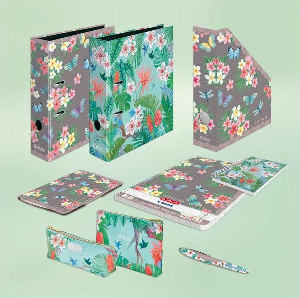 Produktbild Herlitz Notizheft Ladylike Butterflies A6, 40 Blätter, punktiert (A6, Gepunktet, Weicher Einband)