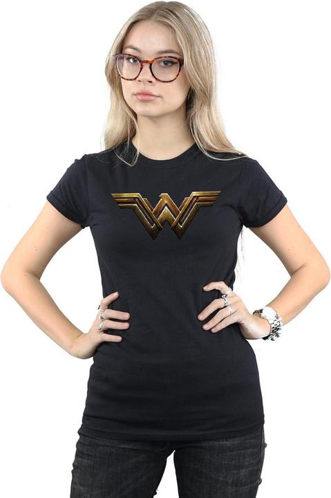 Immagine prodotto Wonder Woman Maglietta in cotone con logo donna/donna (XXL)
