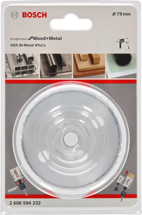 Produktbild Bosch Professional Zubehör Lochsäge Progressor for Wood and Metal, 79 mm (79 mm)