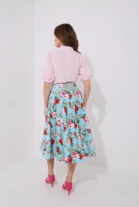Produktbild Joe Browns Flattering Vintage Rose Print Full Skirt (42)
