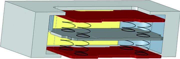 Actual product image Noha Spring Clam Handles NS 205