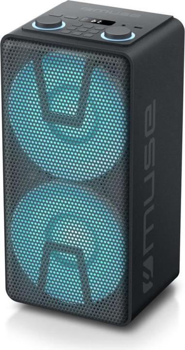 Muse M-1805 Enceinte portable DJ Enceinte portable stéréo Noire (Fonctionnement sur secteur)