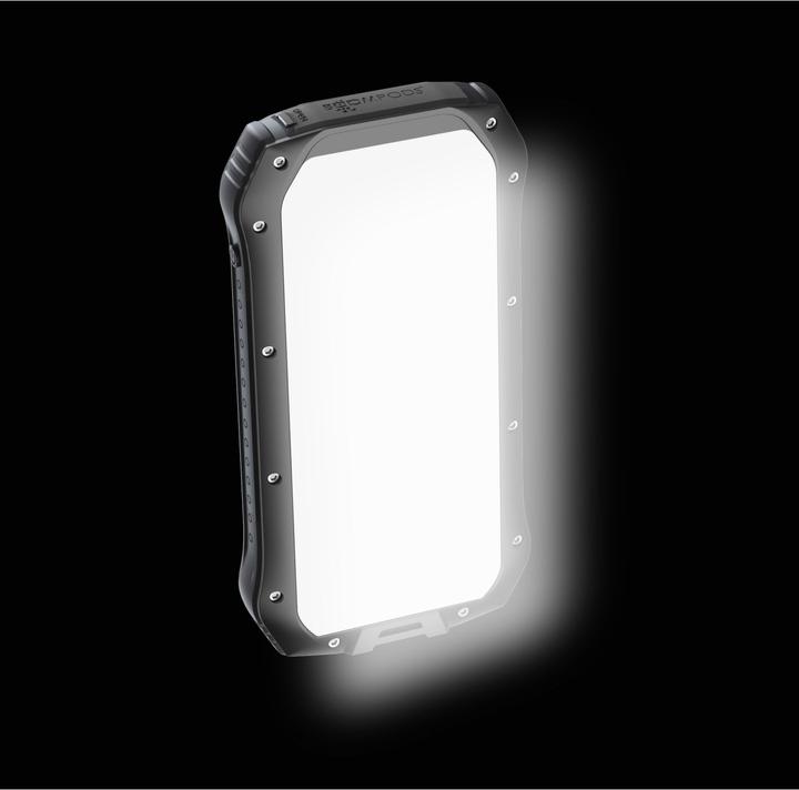Actual product image Boompods Neutron Solar Powerbank 10.000mAh black (10000 mAh, 37 Wh)