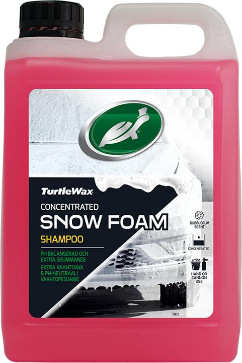 Turtle Wax Snow Foam Shampoo - Hybrid - 2.5 litres.