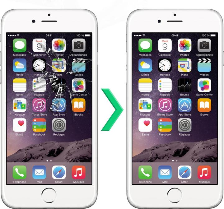 Actual product image Avizar Apple iPhone 6, 6S LCD Spare Part (Display, iPhone 6)