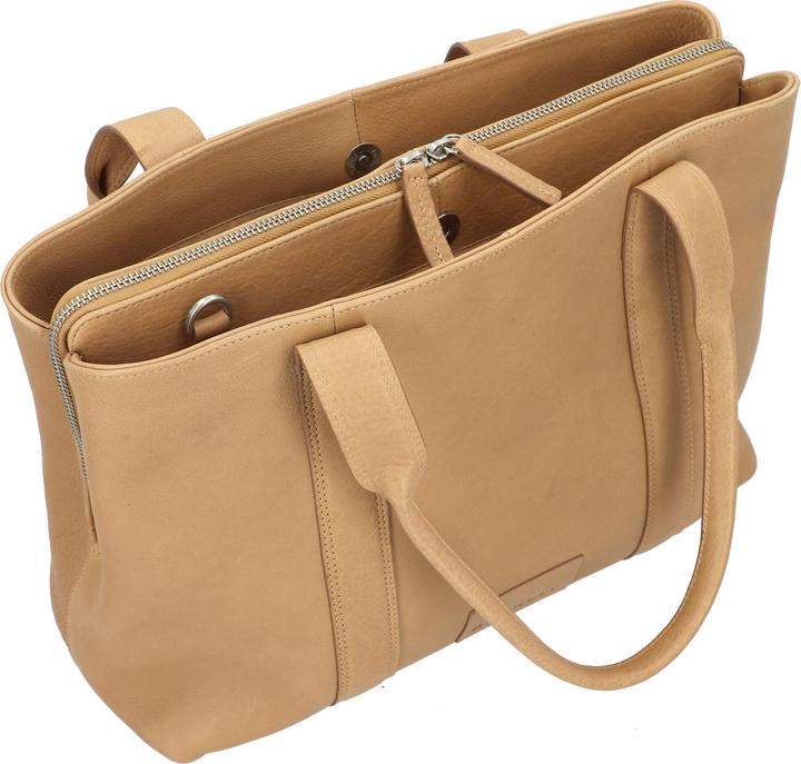 Actual product image Burkely Soft Skylar shoulder bag leather 36 cm laptop compartment (12 l)