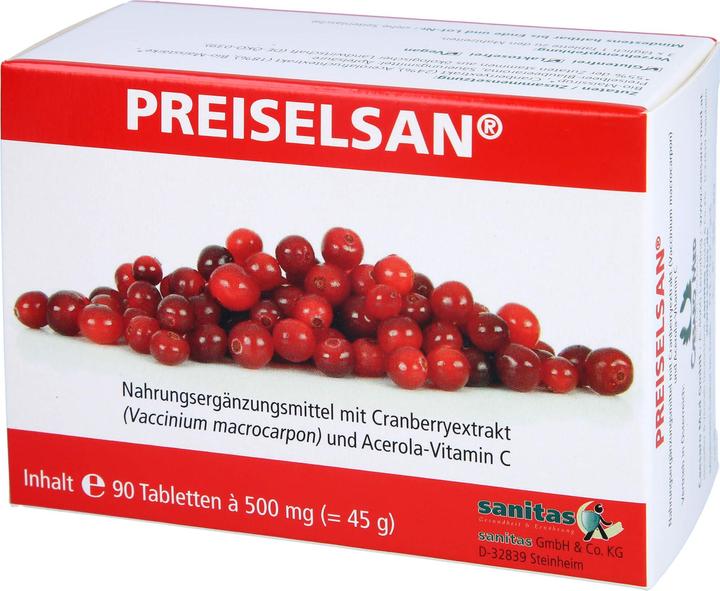 Preiselsan mit Cranberry-Extrakt Tablette (90 Stück, Tabletten, 80 g)