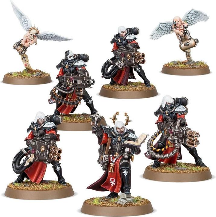 Actual product image Games Workshop Warhammer 40,000 - Adepta Sororitas Retributor Squad (Plastic)