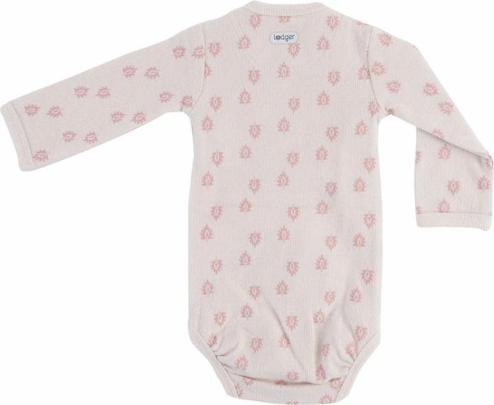 Actual product image Lodger Wrap-around bodysuit Nomad Rib long sleeve (62)