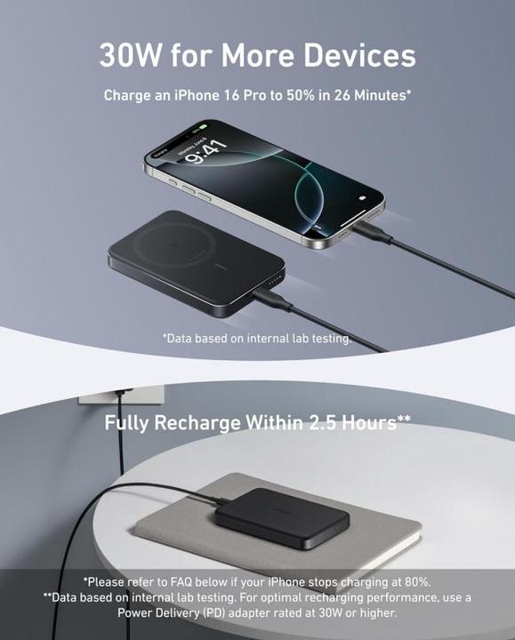 Produktbild Anker MagGo (10000 mAh, 15 W)