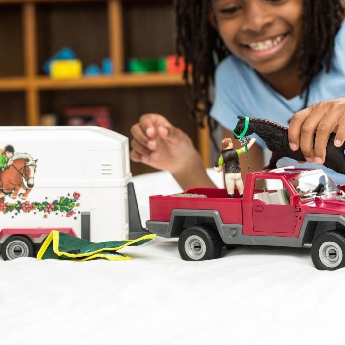 Produktbild Schleich Pick-up mit Pferdeanhänger