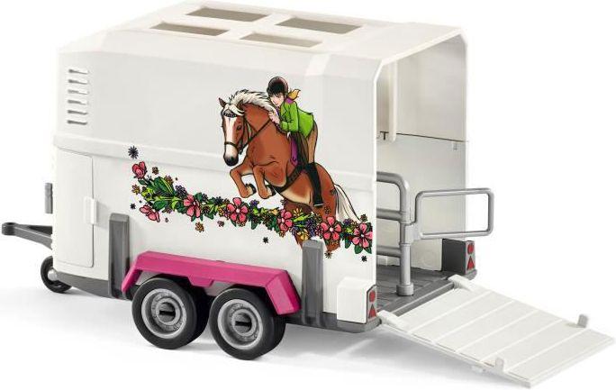 Produktbild Schleich Pick-up mit Pferdeanhänger