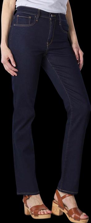 Actual product image Levis 724 Jeans High Rise Straight cast shadows (W33/L30)