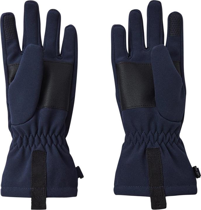 Actual product image Reima Kids Softshell Gloves Tehden Navy (8)