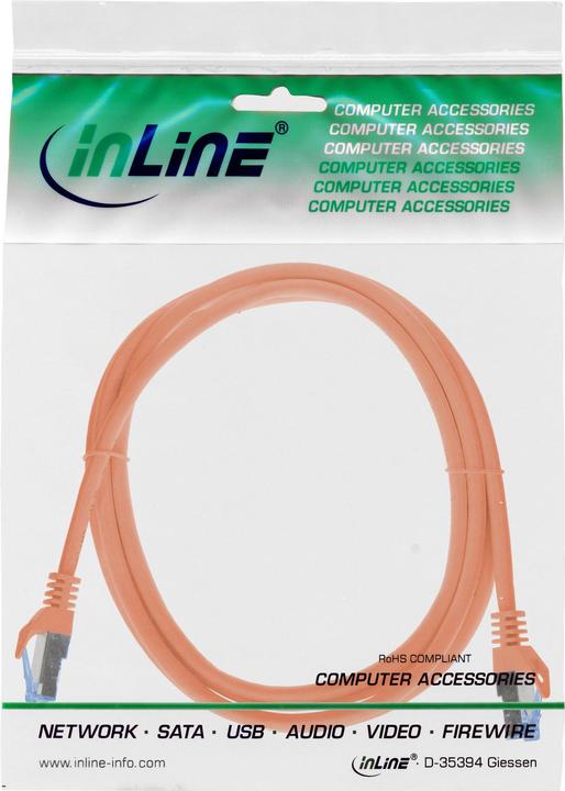 Actual product image InLine Patchkabel (S/FTP, CAT6a, 3 m)