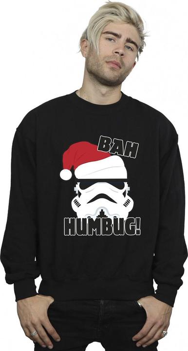 Actual product image Star Wars Mens Episode IV: A New Hope Helmet Humbug Sweatshirt (M)