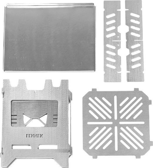 Image du produit Fennek Grill Réchaud de camping Hobo Premium, acier inoxydable (12.20 cm)